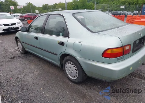 1993 Honda Civic Lx из США, поврежденный, VIN 1HGEG8559PL027745